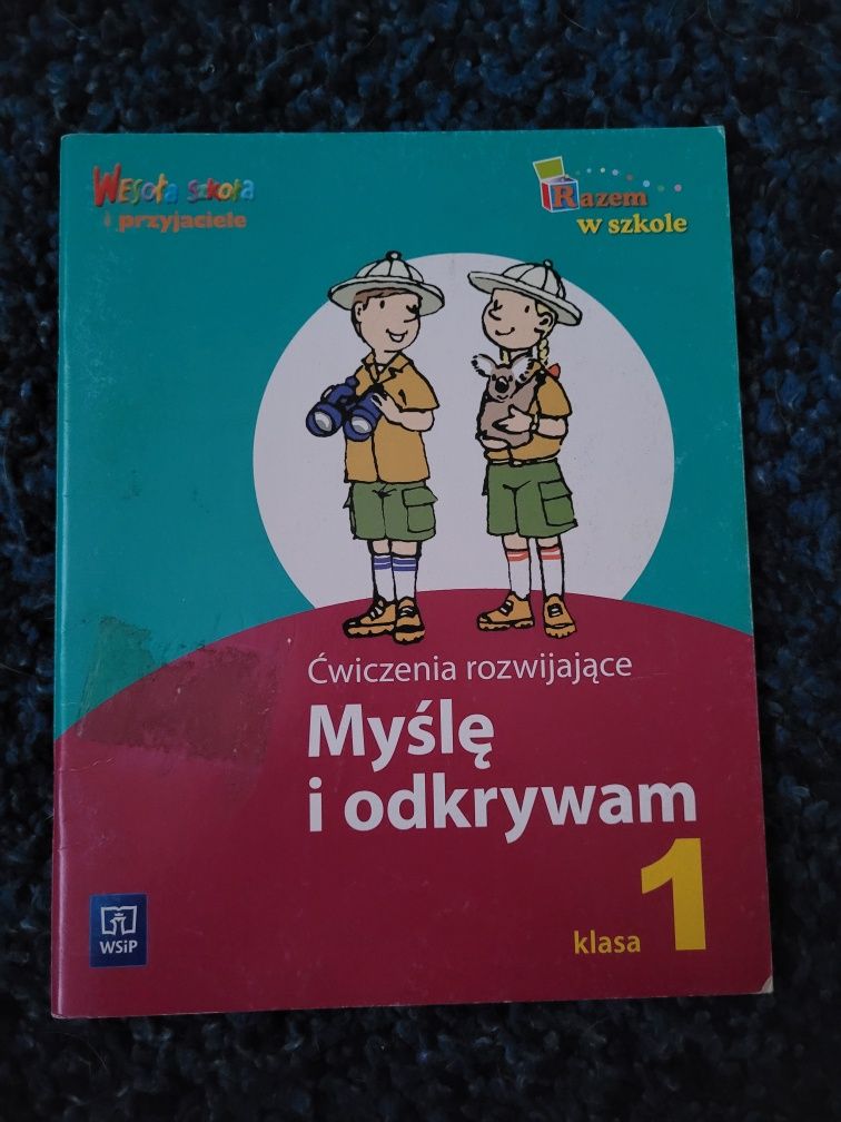 Ćwiczenia rozwijające, myślę i odkrywam, klasa 1.