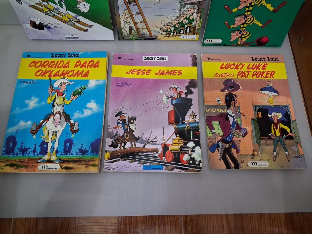 Colecção 6 Livros Banda Desenhada Lucky Luke