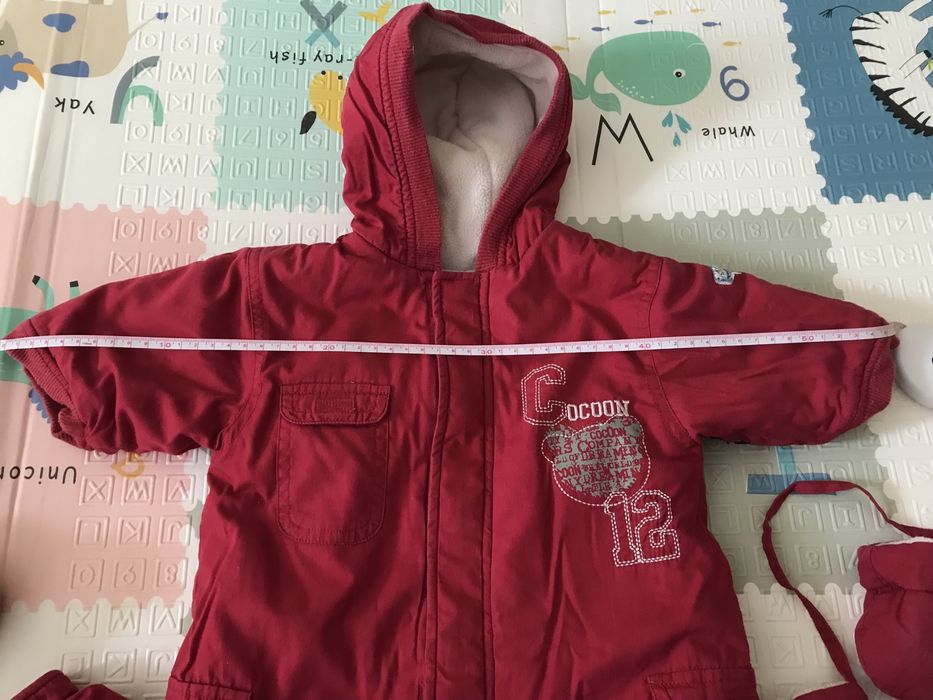 Fato inverno para bebé