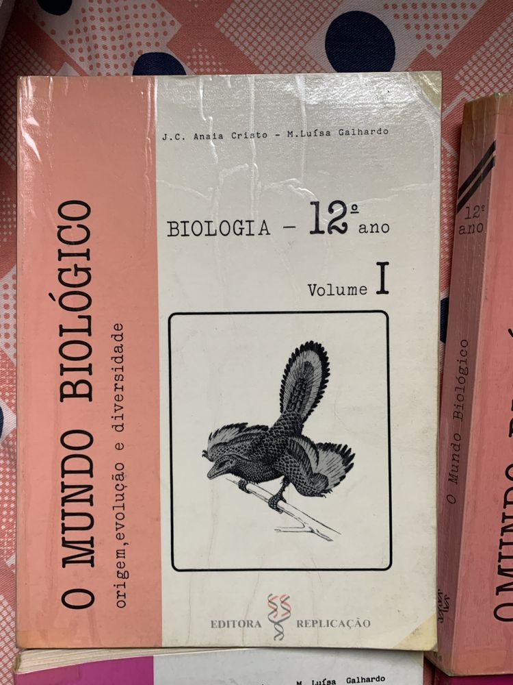 “O mundo biológico” Biologia 12 ano - volumes I, II, III e IV