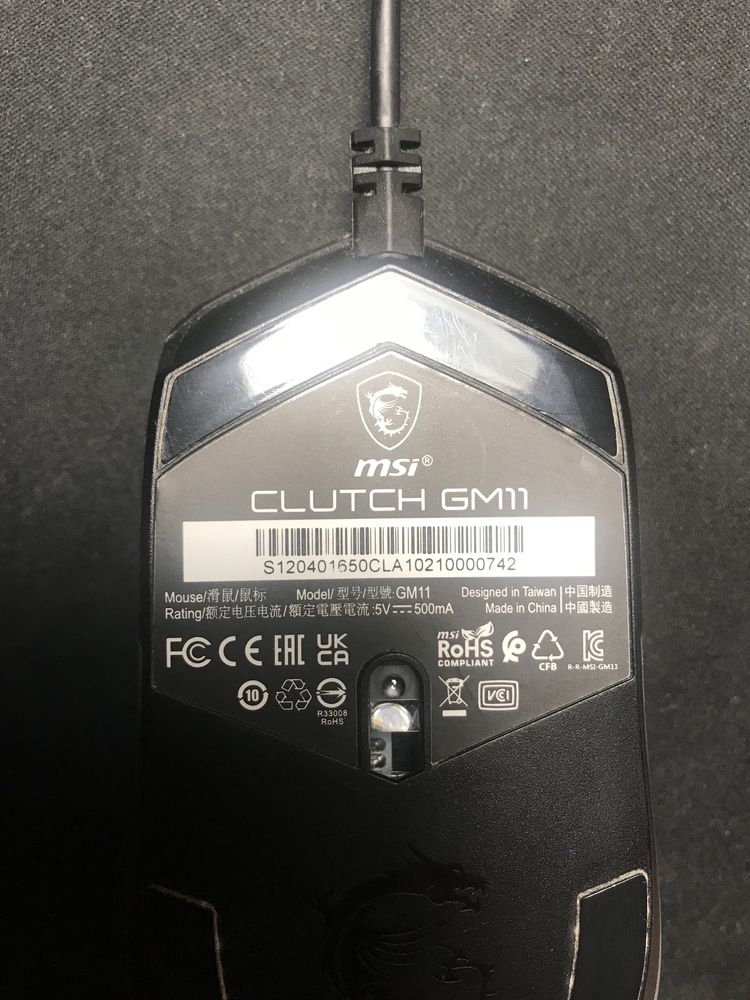 Мишка MSI Clutch GM11