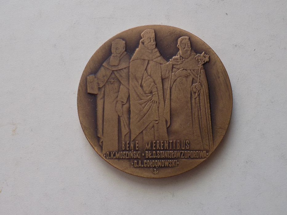 Medal - BENE MERENTIBUS - PTAiN + koperta - Seria Jasnogoórska