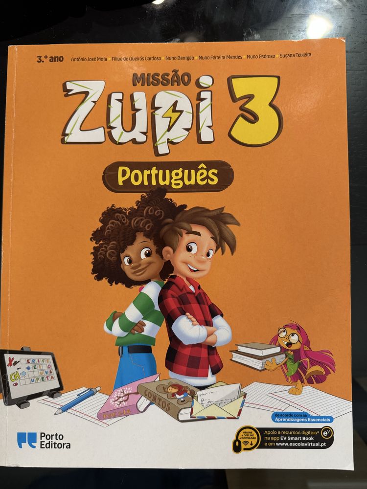 Livros Manuais 3º ano Português Zupi 3