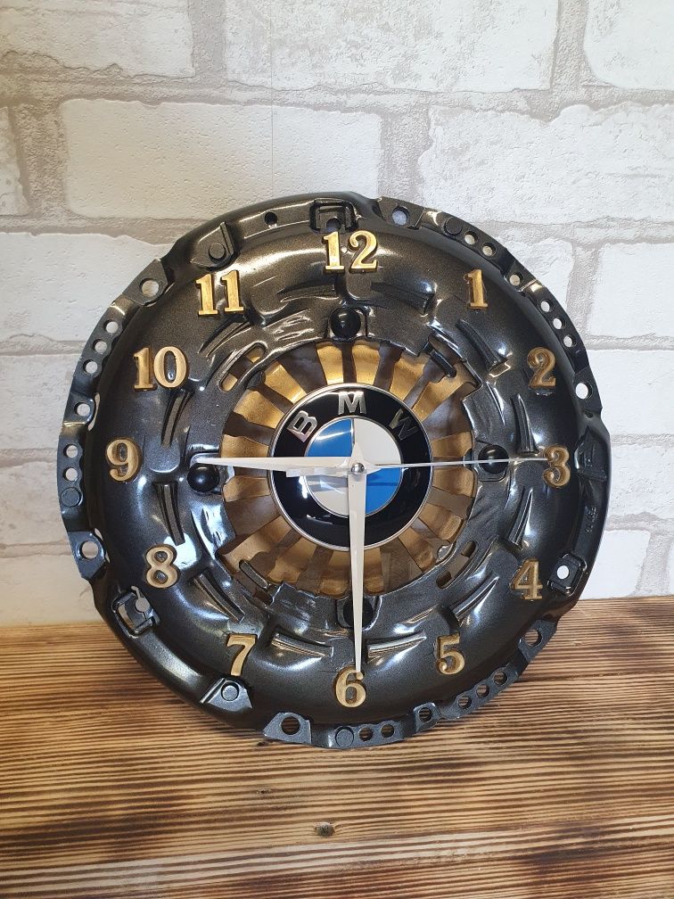 Zegar ścienny hand made BMW