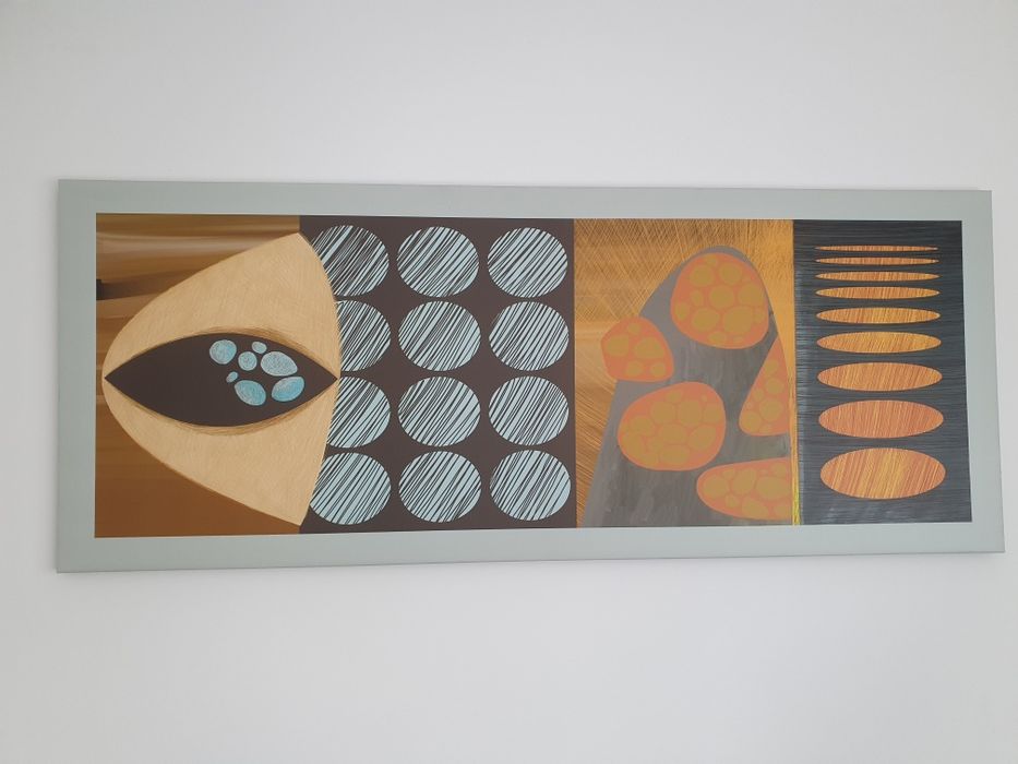 Obraz na płotnie - 147x60cm ABSTRAKCJA