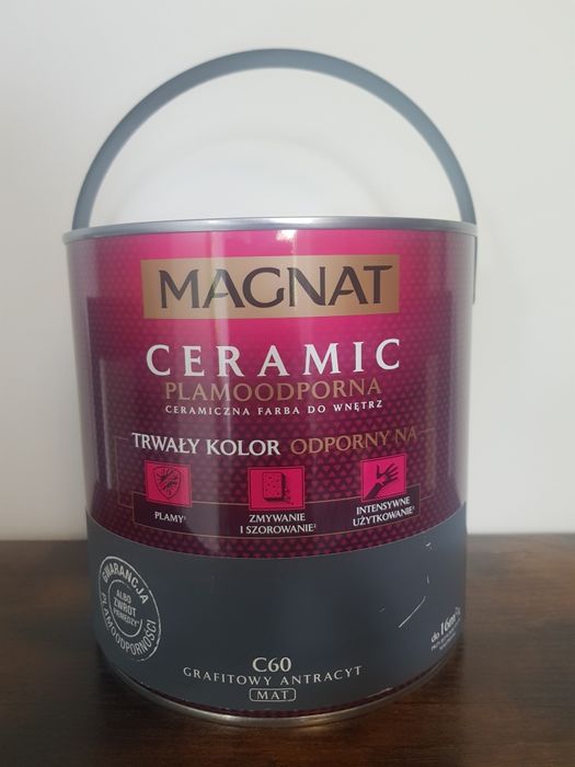 Farba Magnat Ceramic C60 Grafitowy Antracyt 2,5l