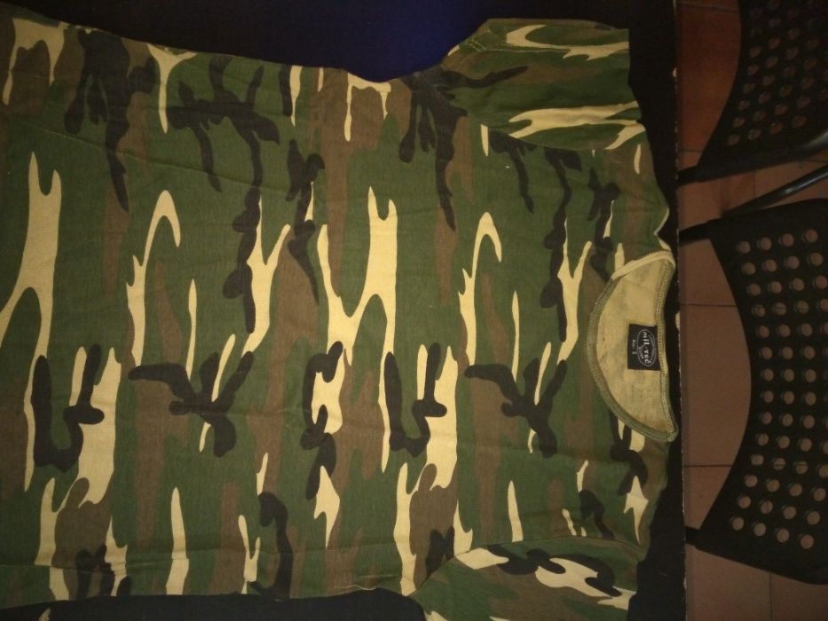 Tshir´t de caça camuflado PROFISSIONAL Benisport