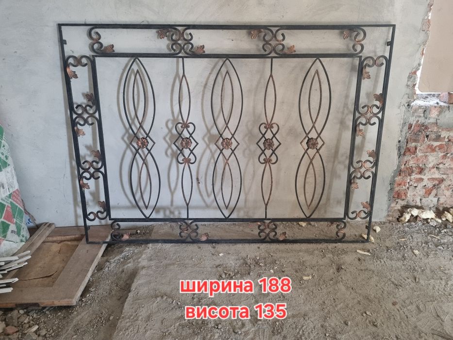 Кованка грати з вікон бу ковані вироби