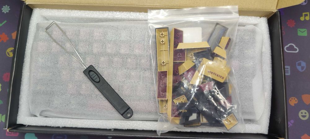 YMD75 75%, Gateron Ink v2 Black