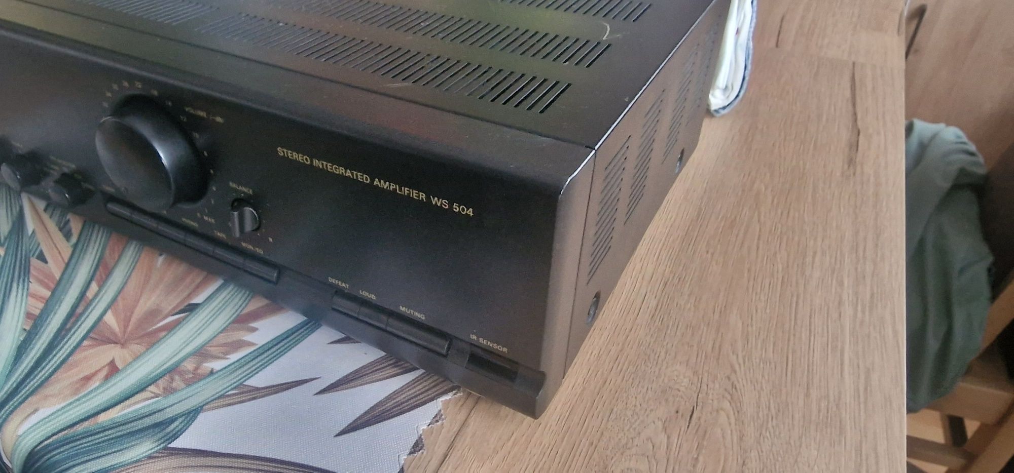 Wzmacniacz ws 504 antracyt