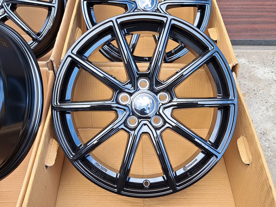 Alufelgi 18' PSA 5x108 PEUGEOT 3008, 308, 508, 5008, 605, 607 CZARNE!!