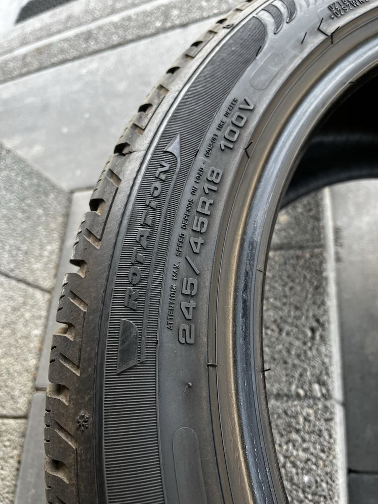 Zimowe FULDA 245/45 r18, 2022 r