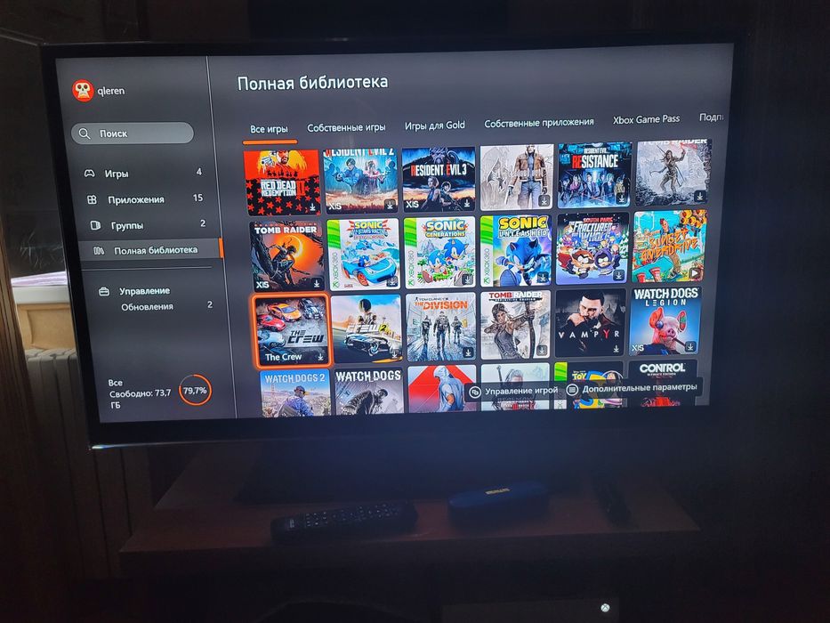 xbox series s + аккаунт 55 купленых игр