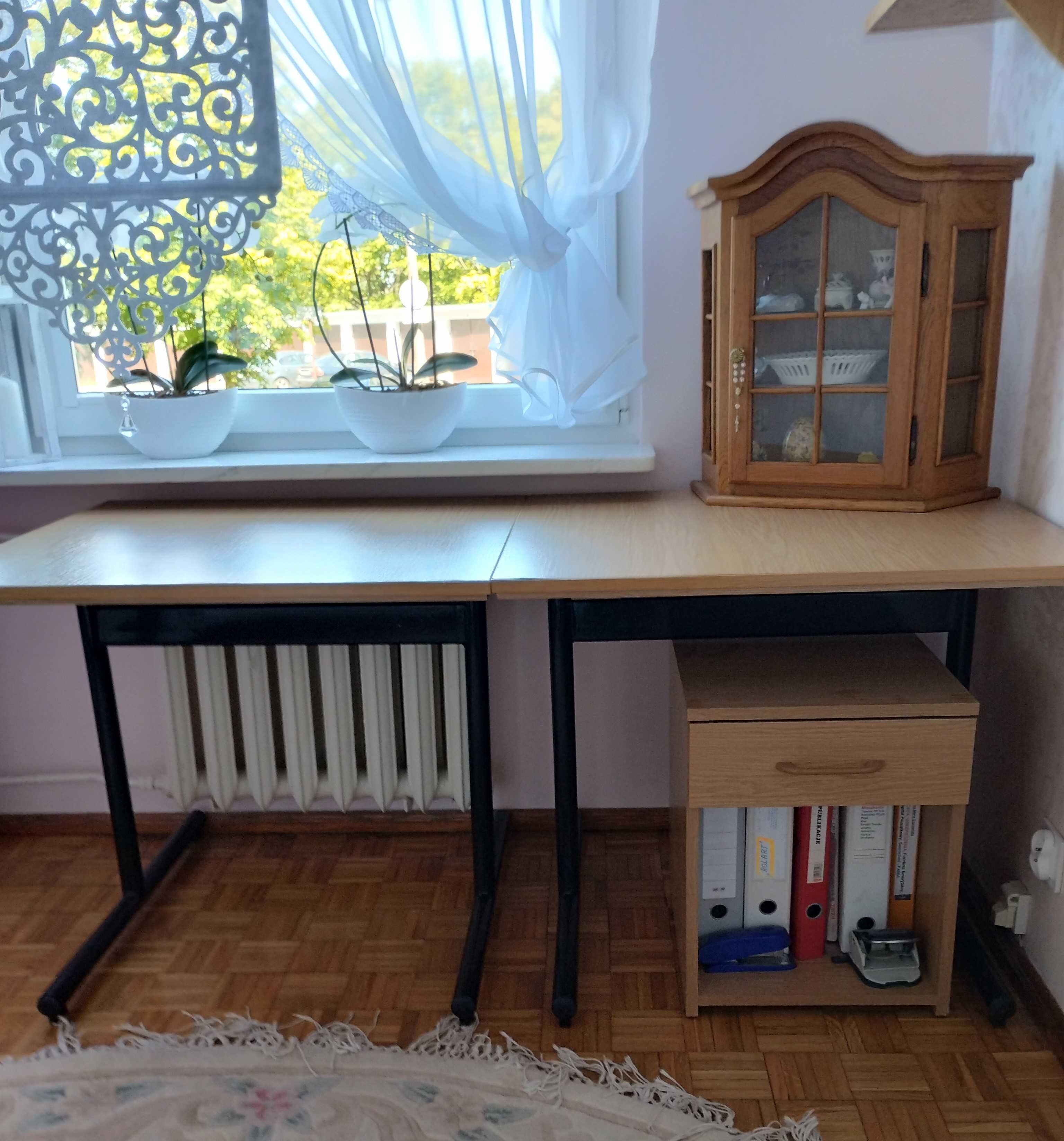 BIURKO dla ucznia + szafka pod stół, STÓŁ do biura