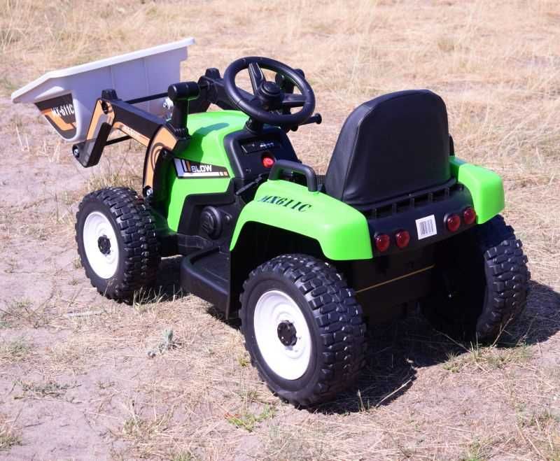 Autko super TRAKTOR BLOW NA AKUMULATOR Z ŁYŻKĄ jeździk pojazd pilot