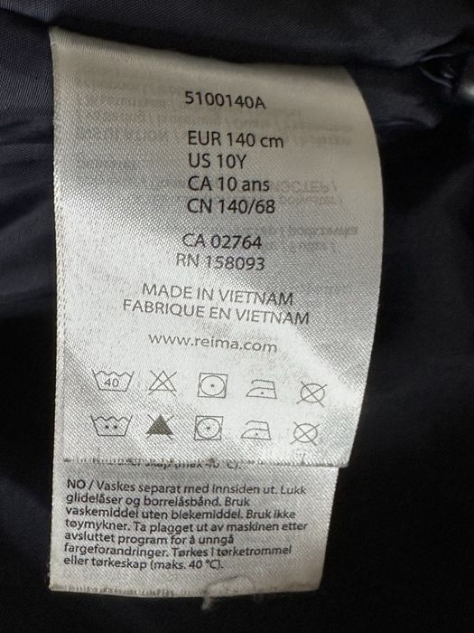 Оригінал! Зимова куртка та штани Reima, 10 років (140 см. )