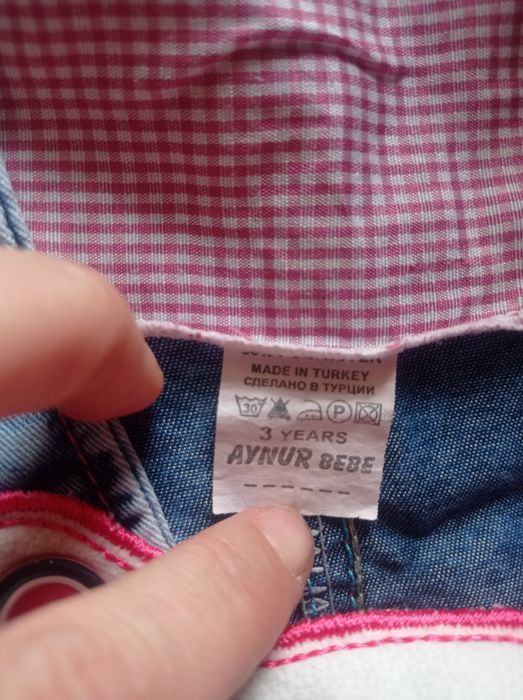 Джинсевий сарафан з Хеллоу Кітті (Hello Kitty) на 3р.