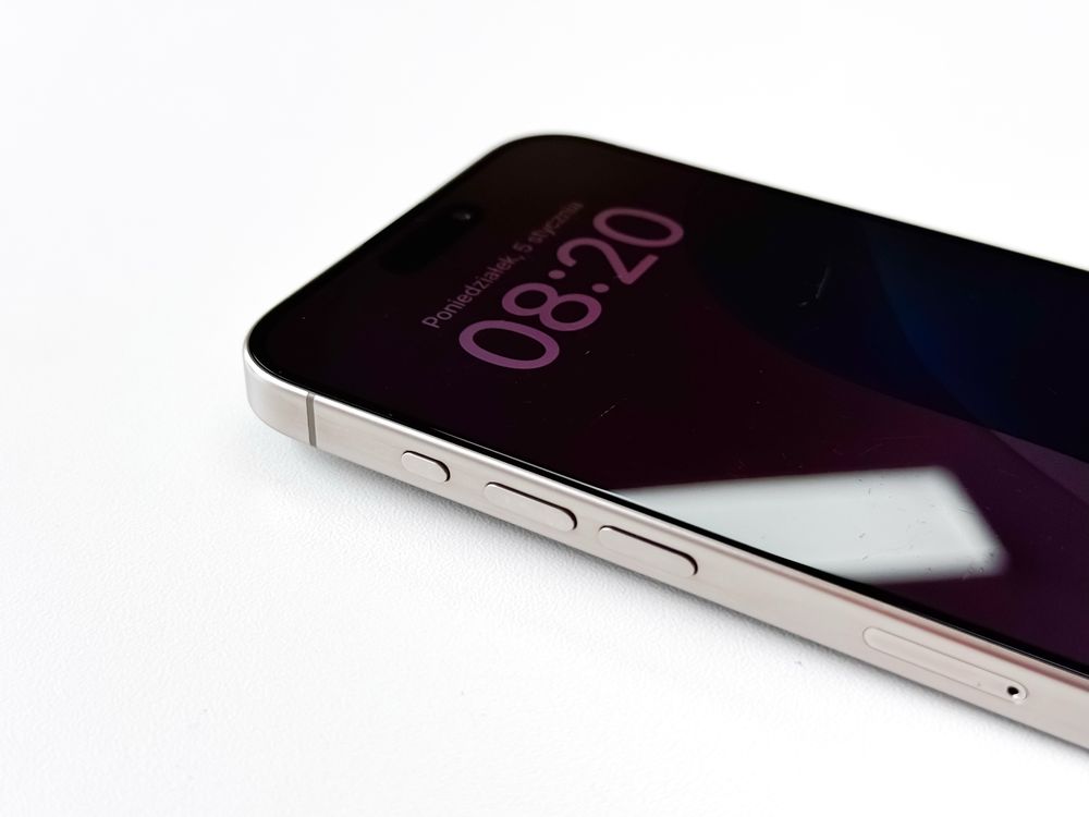 iPhone 15 Pro Max 1 TB Naturalny Tytan 100% bateria Sklep Gwarancja