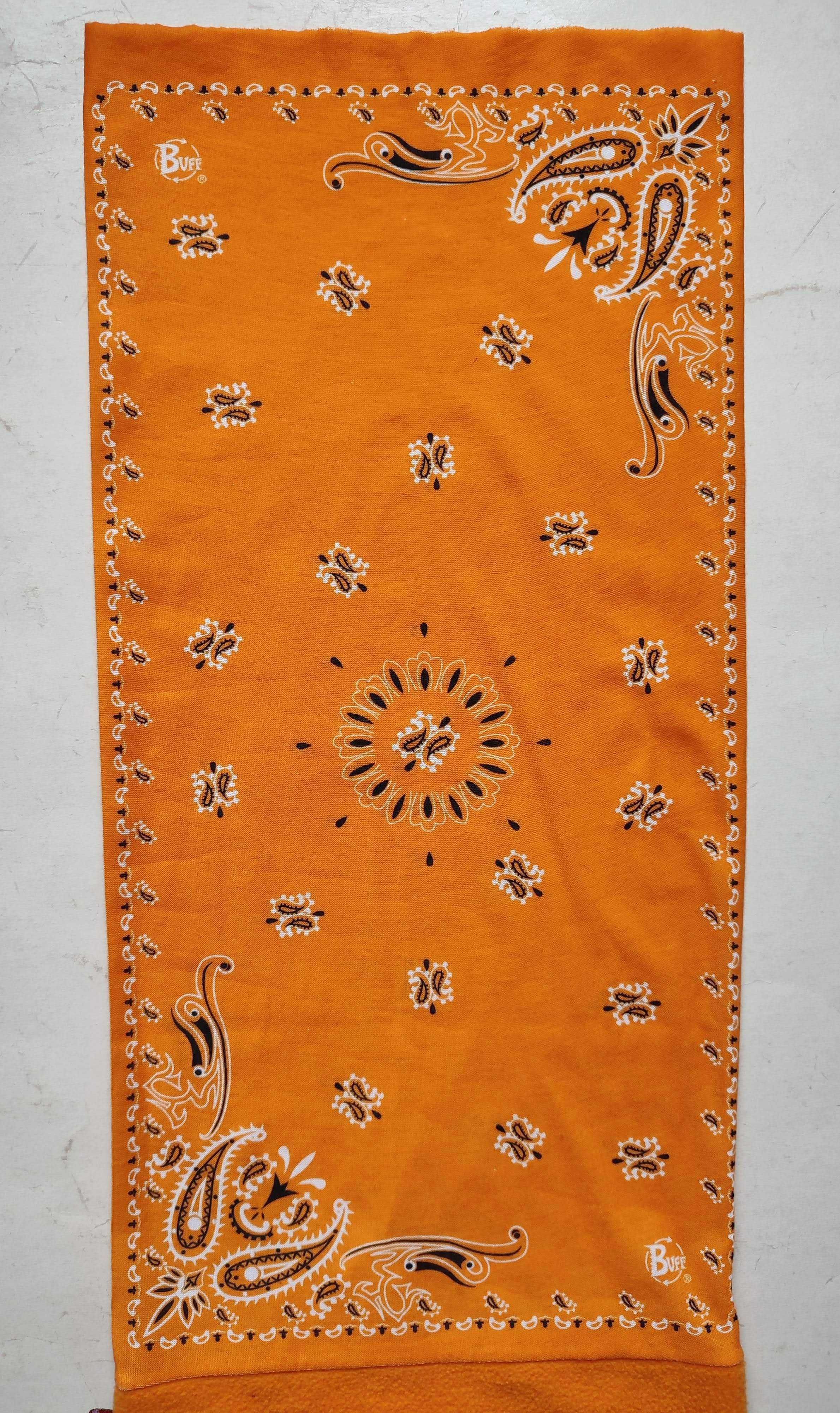 BUFF POLARTEC Original Баф з флісом Fleece orange-paisley текстиль