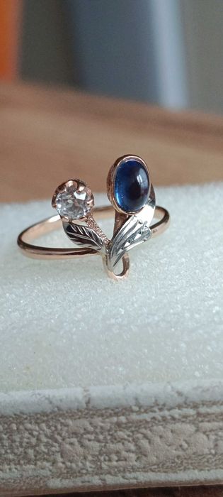 Złoty radziecki pierścionek, próba 583