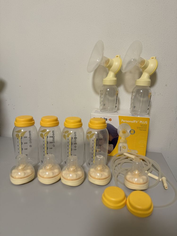 Пляшки для годування Medela +набір до молоковідсмоктувача PersonalFit