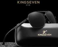 Nowe Okulary Przeciwsłoneczne KingSeven Pilotki Polaryzacja