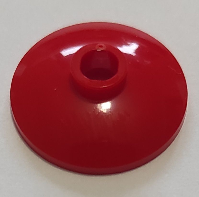 LEGO 4740 Dysk Radar 2x2 Red Czerwony 2 szt.