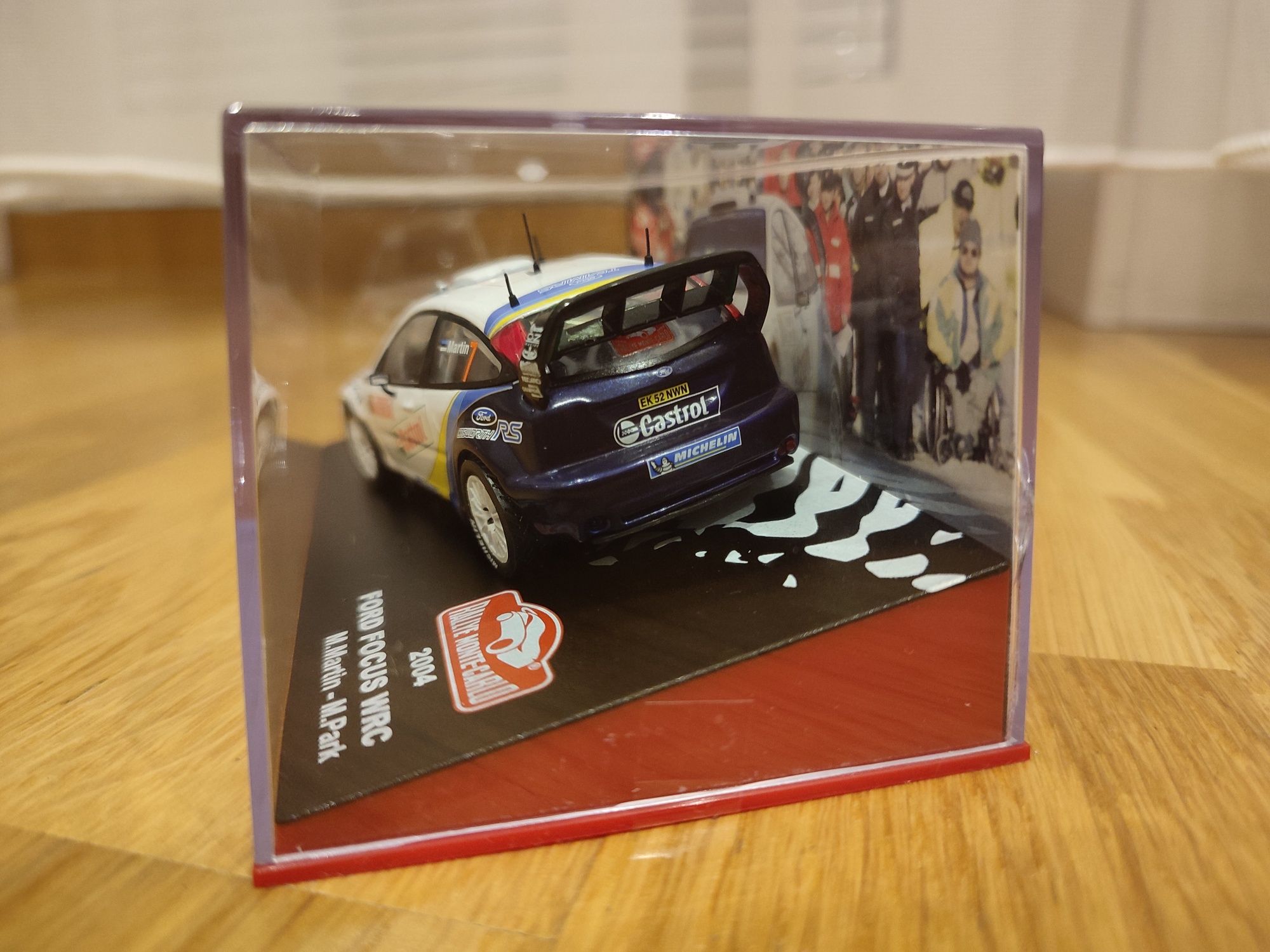 Ford Focus WRC skala 1:43 model rajdy