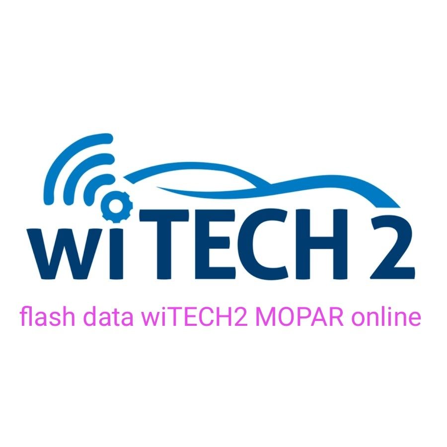 FLASH DATA wiTECH2  Rok subskrypcji MOPAR online