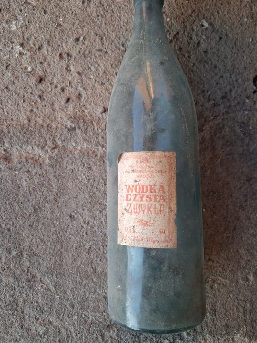 Stara butelka kolekcjonerska
