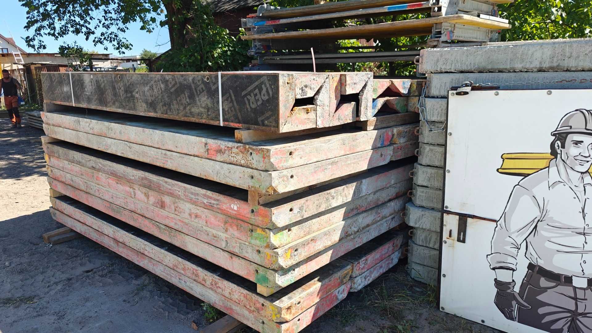 TRIO Peri szalunki płyty szalunkowe mamuty