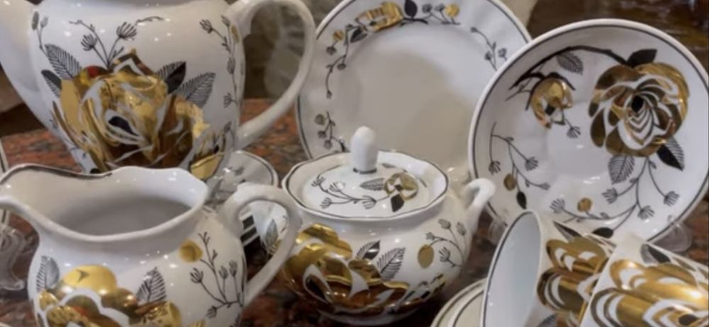 Сервиз Роза Вербилки 4850