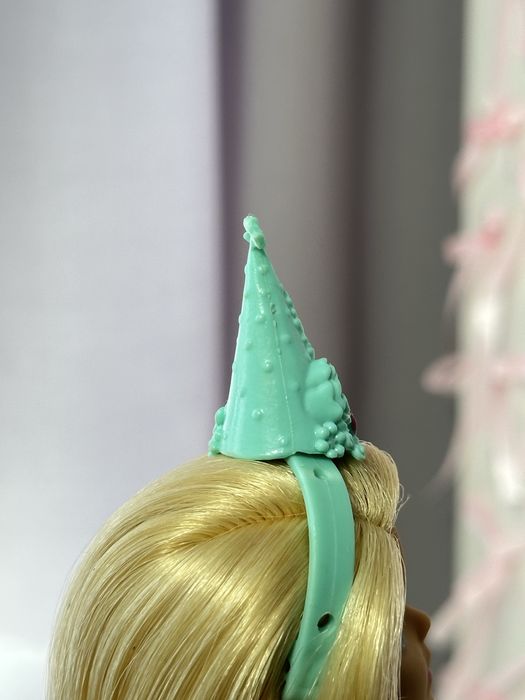 Akcesoria na głowę dla lalki Barbie Urodzinowy stożkowy kapelusz