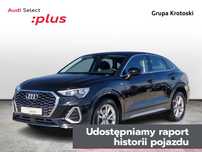 Audi Q3 Sportback Komfortwy Kluczyk Ambiente Wirtualny kokpit Kamera Nawigacja S-Line