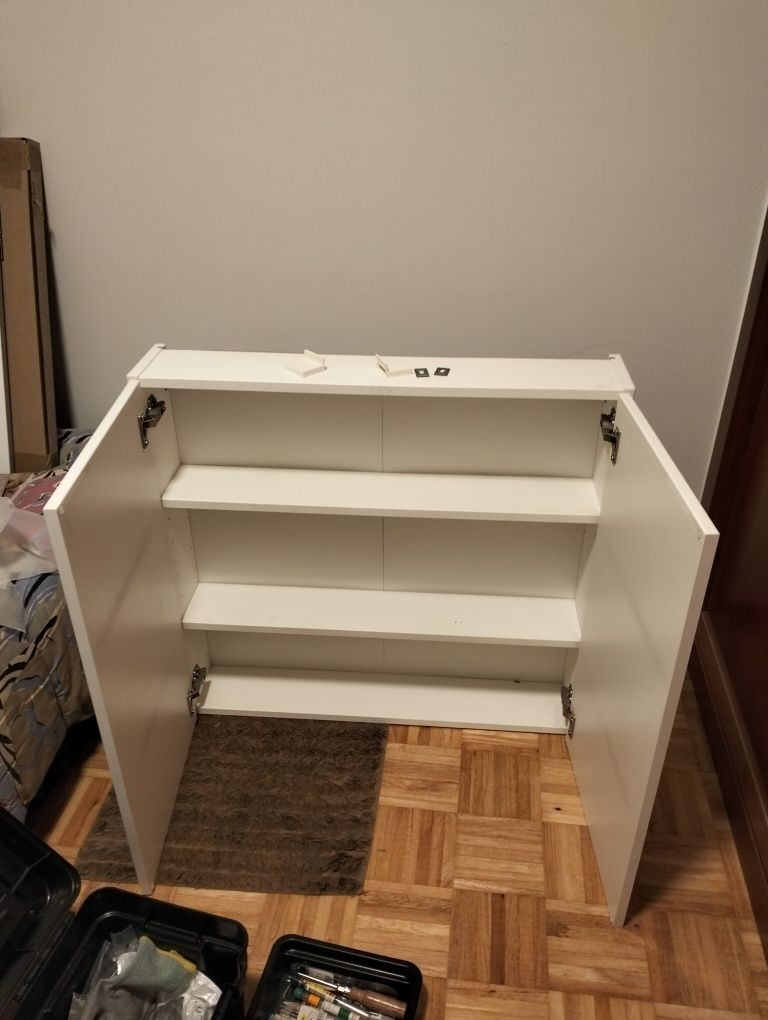Armário parede casa de banho IKEA Enhet