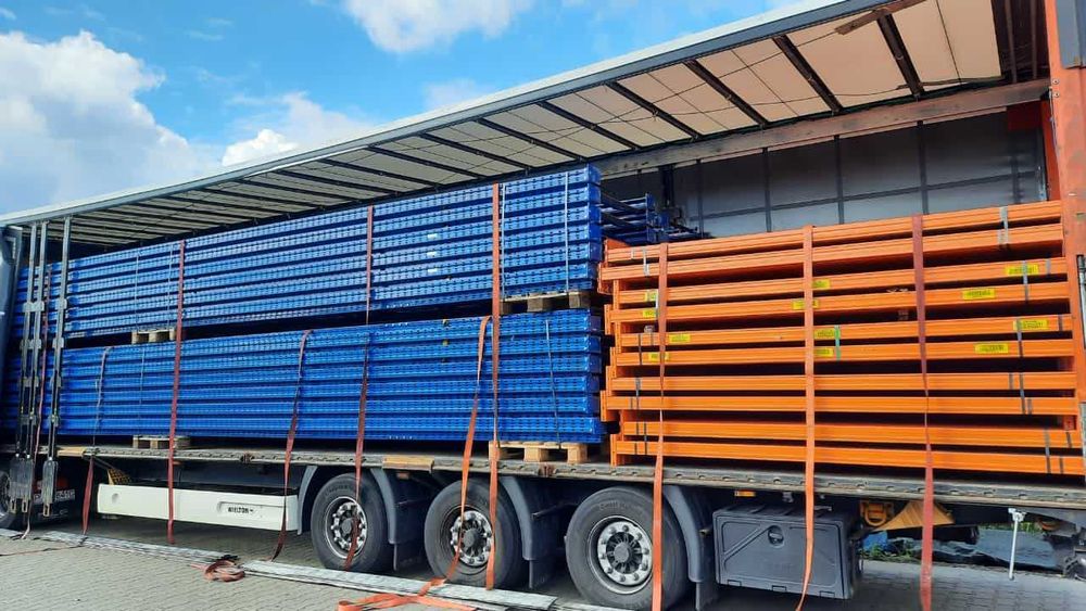 Regał wysokiego składowania 10,4m / regał magazynowy / regał paletowy