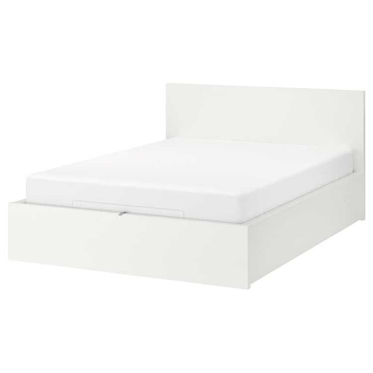 MALM Łóżko Ikea z pojemnikiem białe 160x200 Nowe w kartonach OKAZJA