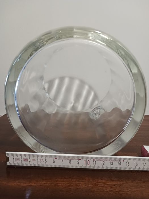 Balde vidro/cristal para servir bebidas frias