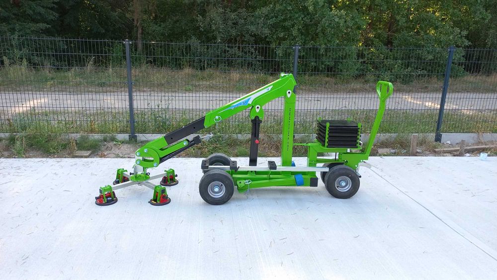 Manipulator do szkła okien robot MWM GM250 mini żuraw dźwig ssawka