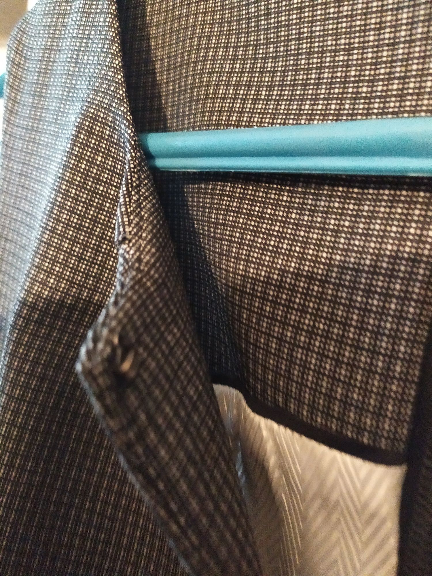 Sukienka damska F&F 42  XL szara grafitowa