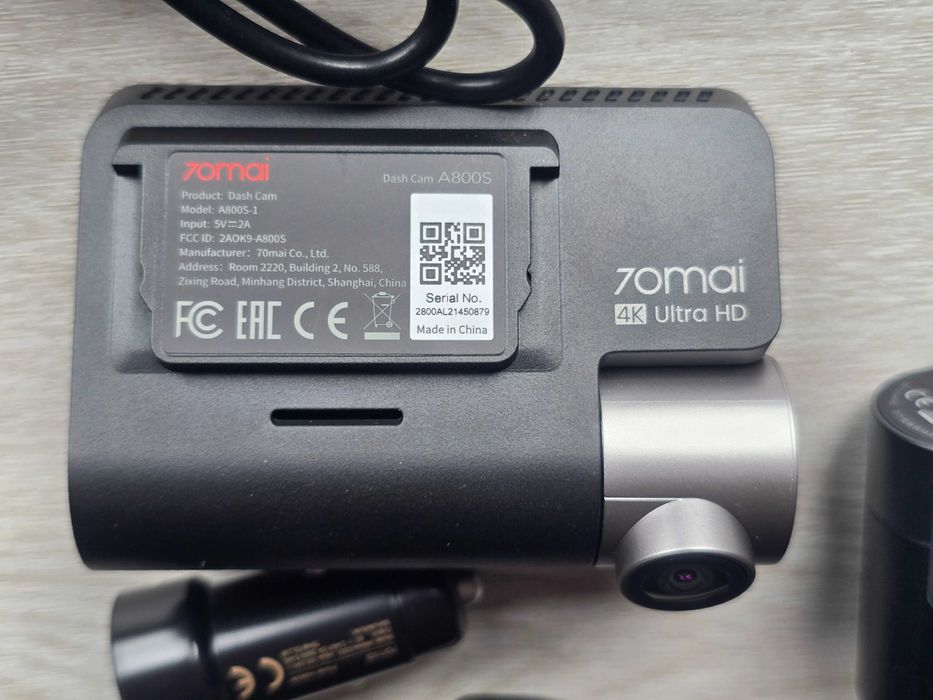Відеореєстратор 70mai Dash Cam A800S+RC06 + Xiaomi 70MAI Midrive UP02