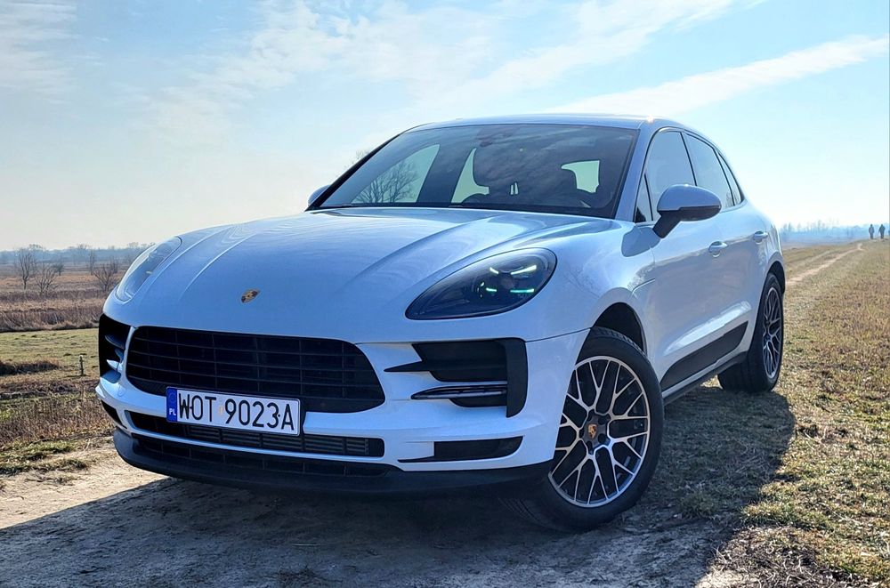 Porsche Macan Biały 2.0 Sport Edition Pneumatyka Bose (nie X3 Q5 XC60)
