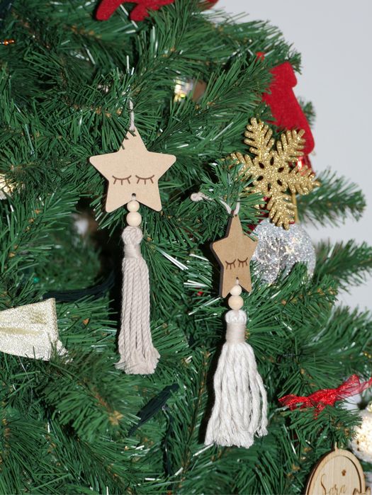 Estrelas de pendurar árvore de natal