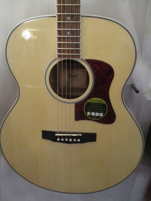 Gitara klasyczna akustyczna elektryczna z pokrowcem i gwarancją