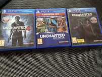 Uncharted ps4 sprzedam cala kolekcje