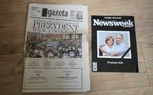 Newsweek Polska i Gazeta Wyborcza wyd specjalne Kaczyński Smoleńsk