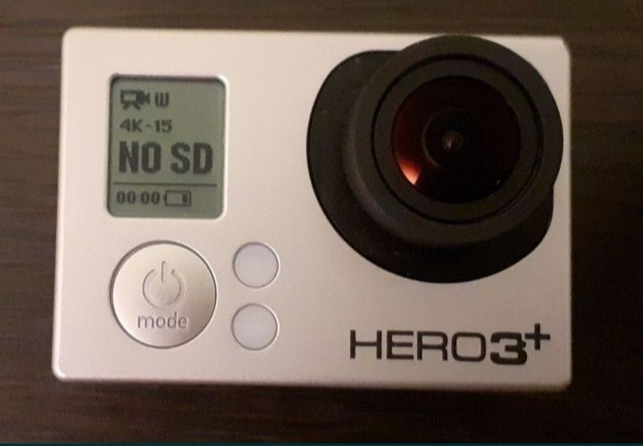Kamera gopro hero 3+ black filmy 4k i 2k