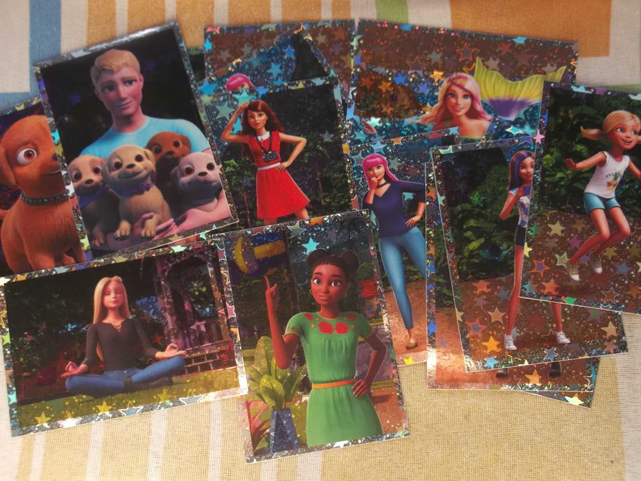 Cromos da Barbie dreamhouse