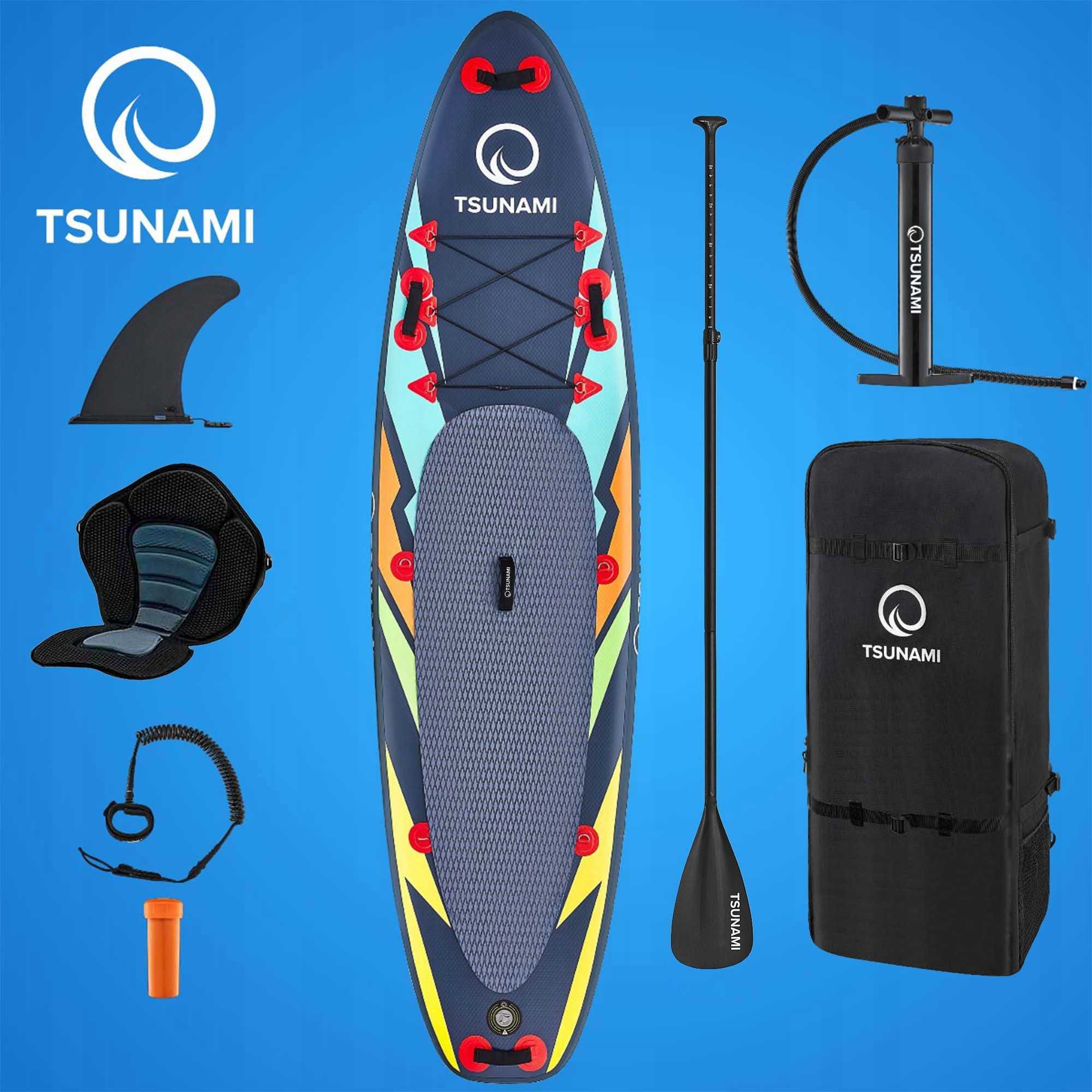 Deska do pływania SUP Tsunami Bolt 3 320cm MEGA JAKOŚĆ darmowa wysyłka