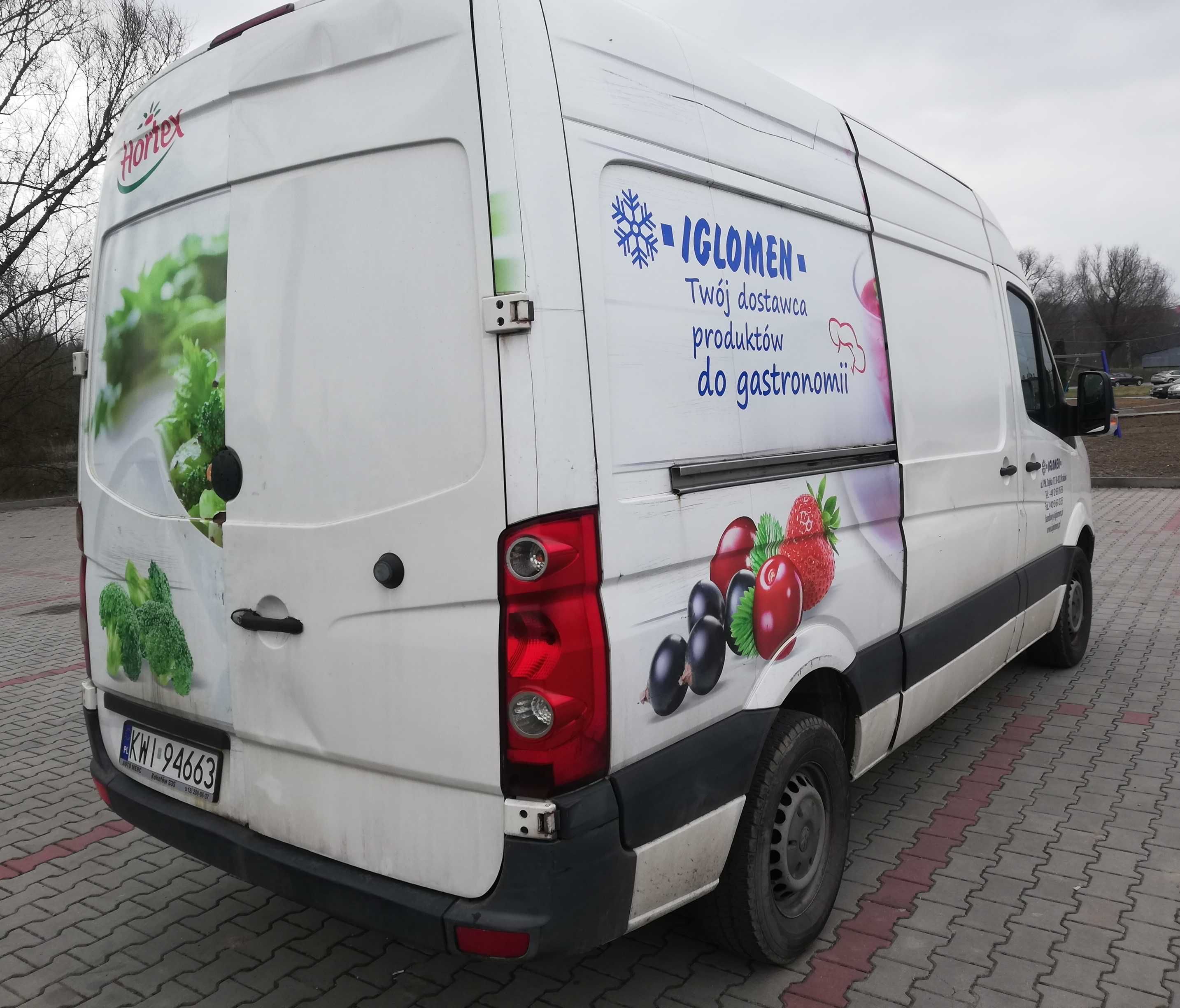 Volkswagen Crafter 2,5 TDI chłodnia Thermo King 2 komory